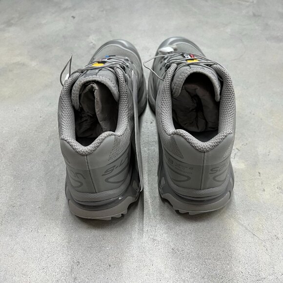 Salomon XT-6 Men's Size 9 Ghost Grey Grey Flannel 474448 - New - Picture 2 of 7